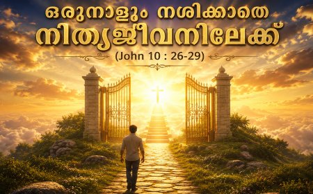 ഒരുനാളും നശിക്കാതെ നിത്യജീവനിലേക്ക്